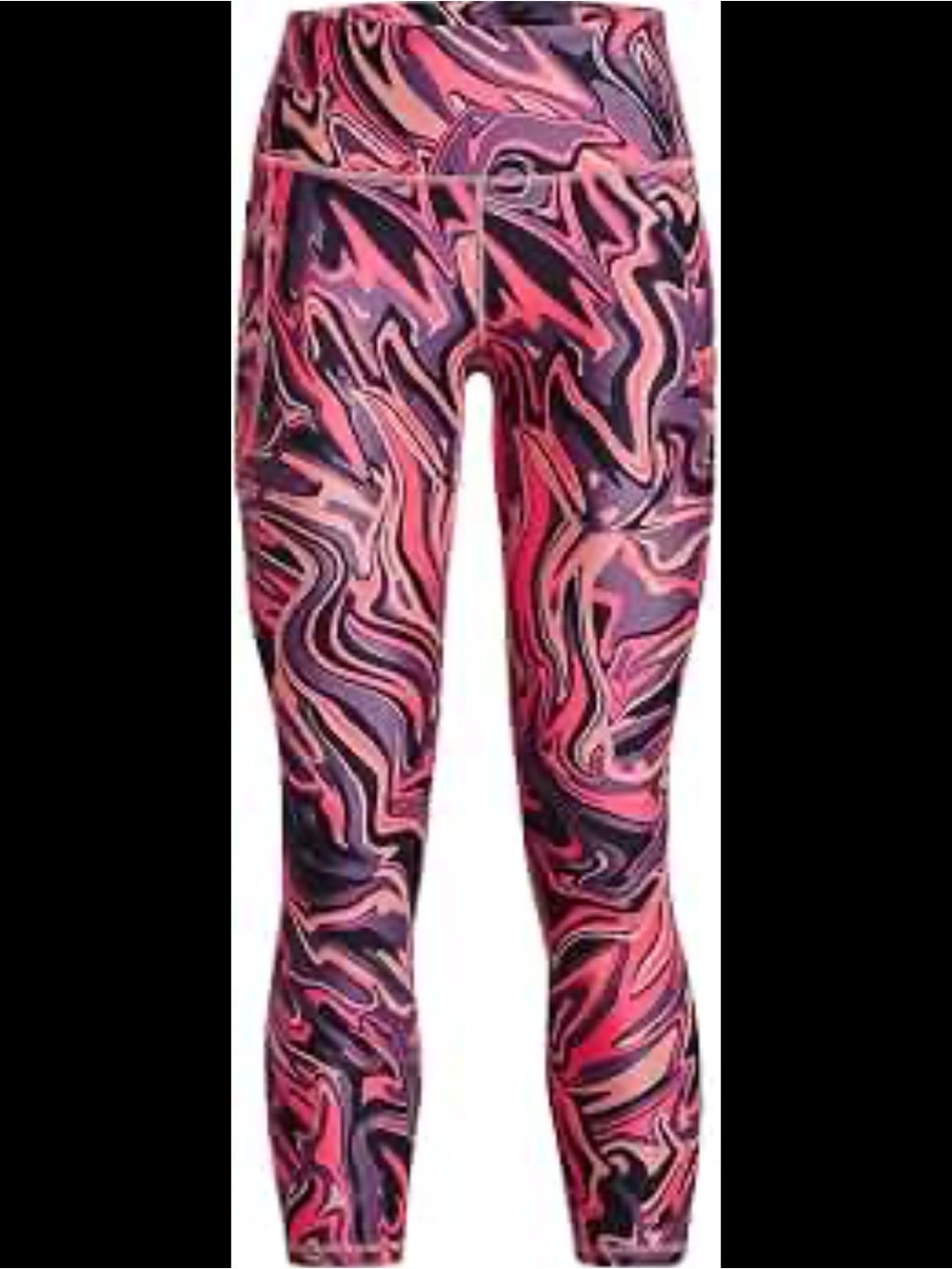 Under Armour Pink and Purple Swirl Leggings